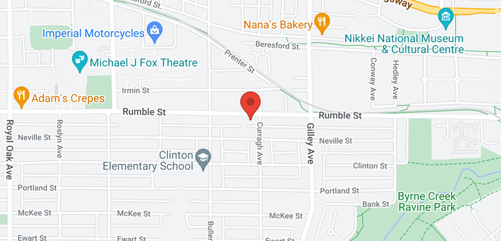 map of 6062 RUMBLE STREET